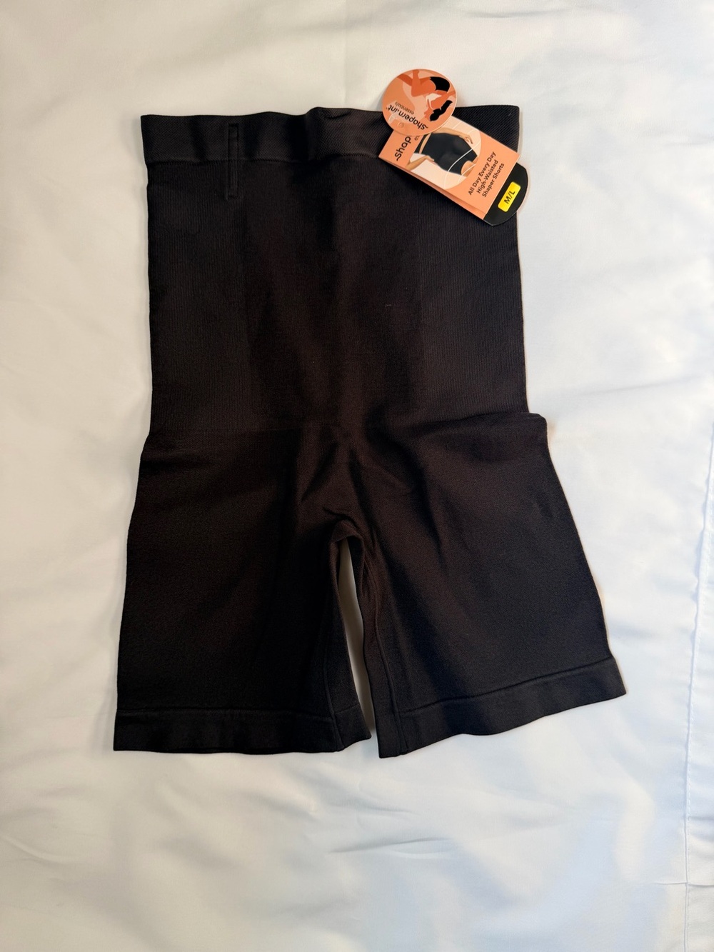 Shapermint High-Waisted Shaper Shorts - Black - Picture 3 of 4